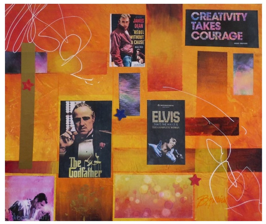 “Good Father – Original Mixed Media Painting”